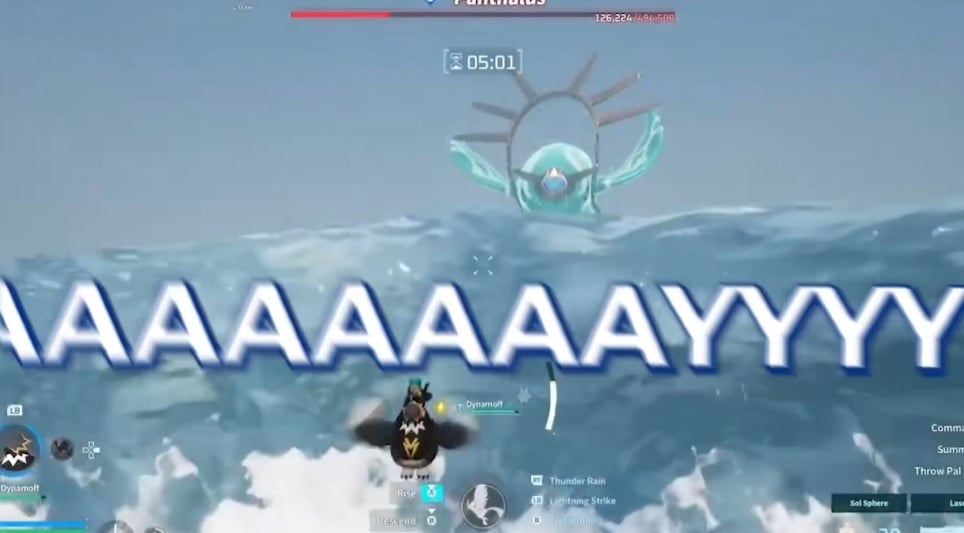 Palworld Gamers Face Difficult Ultimate Boss With Almost Disastrous Outcomes