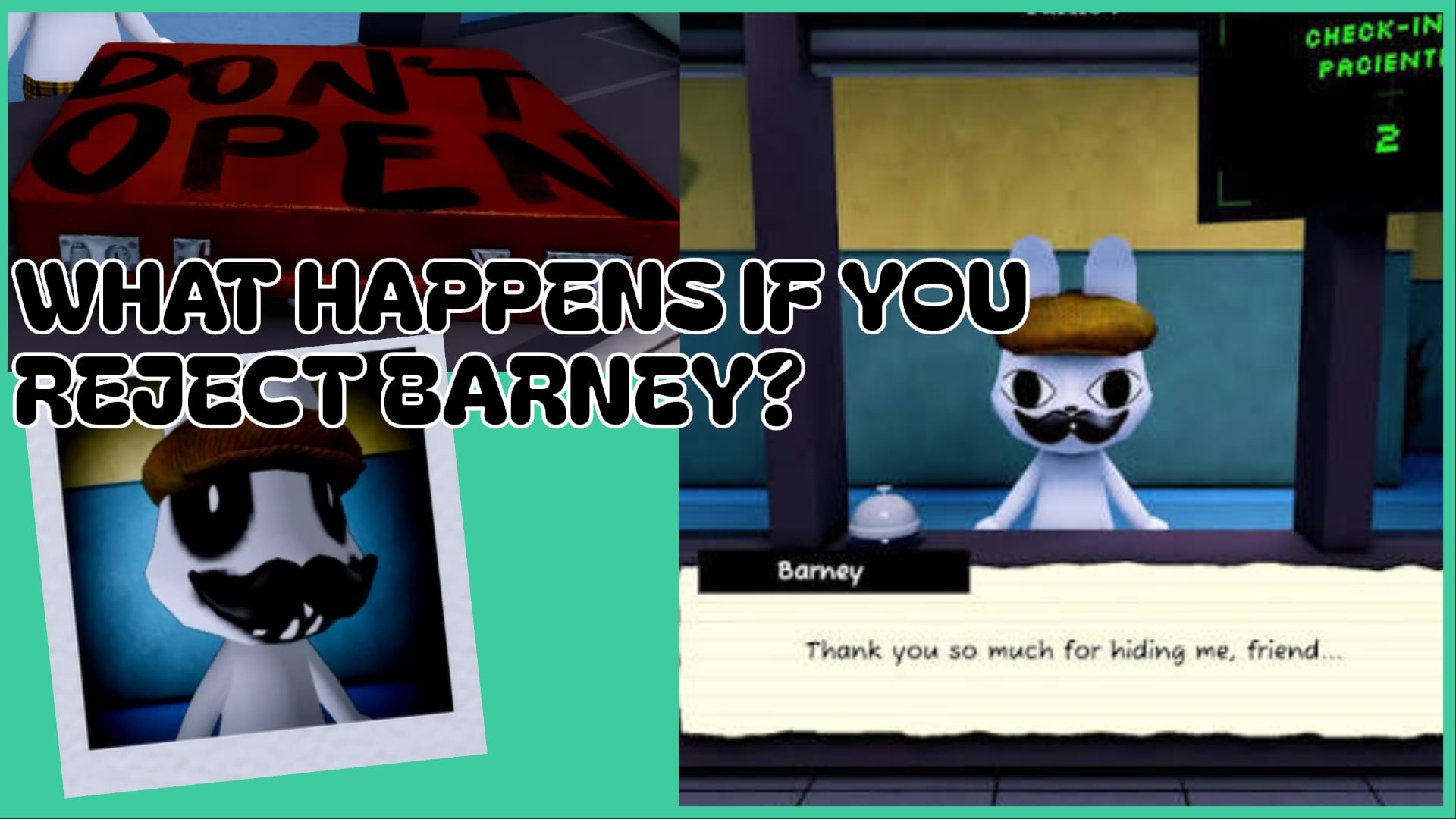 The Consequences of Rejecting Barney in Animal Hospital [Anomaly]