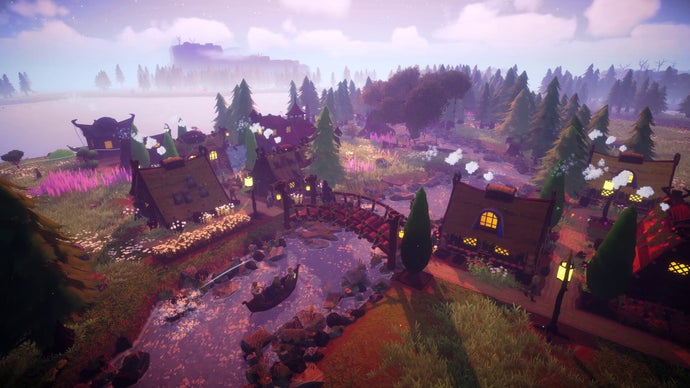 Thveit: A Norse City Builder Influenced by Folklore Creatures and Seasonal Changes in Village Development