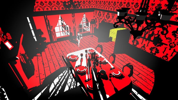 Exploring Chromatic Aberration in NECHROMIA: A High Contrast Survival Horror Experience in a Castle of Memories