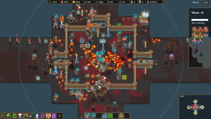 “Fantasy RTS Flow of War Offers Engaging Worker Management, Fortress Construction, and Nostalgic 90s Graphics”