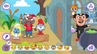 Talking Tom & Friends Collaborate with The Smurfs