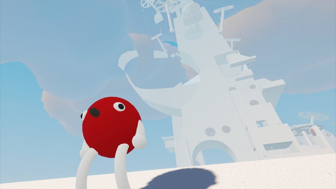 An Ethereal Physics Platformer Game: Big Stretch, the Character with Stretchy Arms