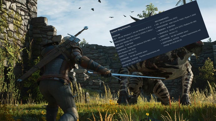 CD Projekt Publishes Comprehensive System Specifications for The Witcher 3: Wild Hunt Remastered, Detailing Ray-Tracing and Path-Tracing Requirements