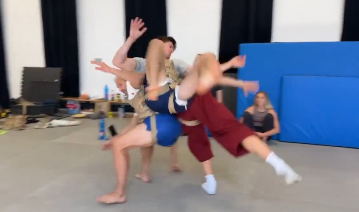 Choreographer Showcases Acrobatics Utilized for Distinct Monster in Resident Evil Movie