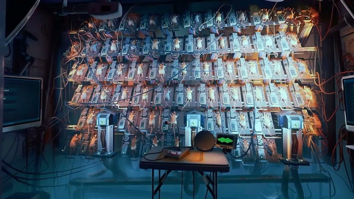Exploring the Talking Rat Wall in Ontos: A New Space Horror Game from the Creators of Soma, Capable of Running Doom