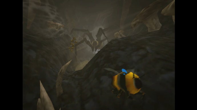 "Low Poly Horror Game 'Tumblebee' Blends Tumbling Bees with the Thrill of Escaping Giant Spiders"