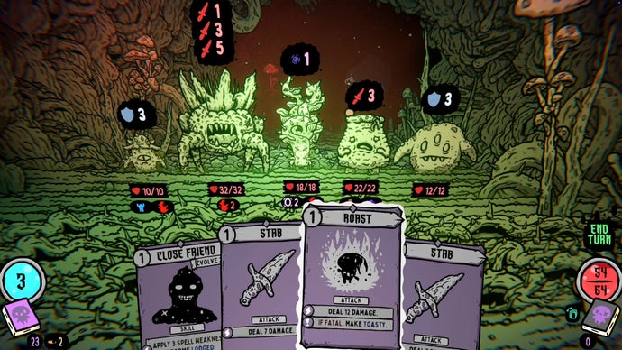 Shroom and Gloom: A Mycelial Roguelike Double Deckbuilder Now Available in Early Access