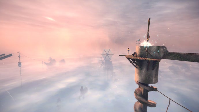 “TALON TOWERS: A Fumito Ueda-Inspired Parkour Platformer Focused on Navigating Grand Structures and Avoiding Hazards”
