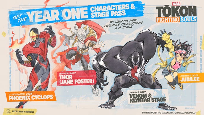 Marvel TÅkon: Fighting Souls to add Jane Foster’s Thor, Venom and Jubilee – following Phoenix Cyclops – in its Year One DLC pass