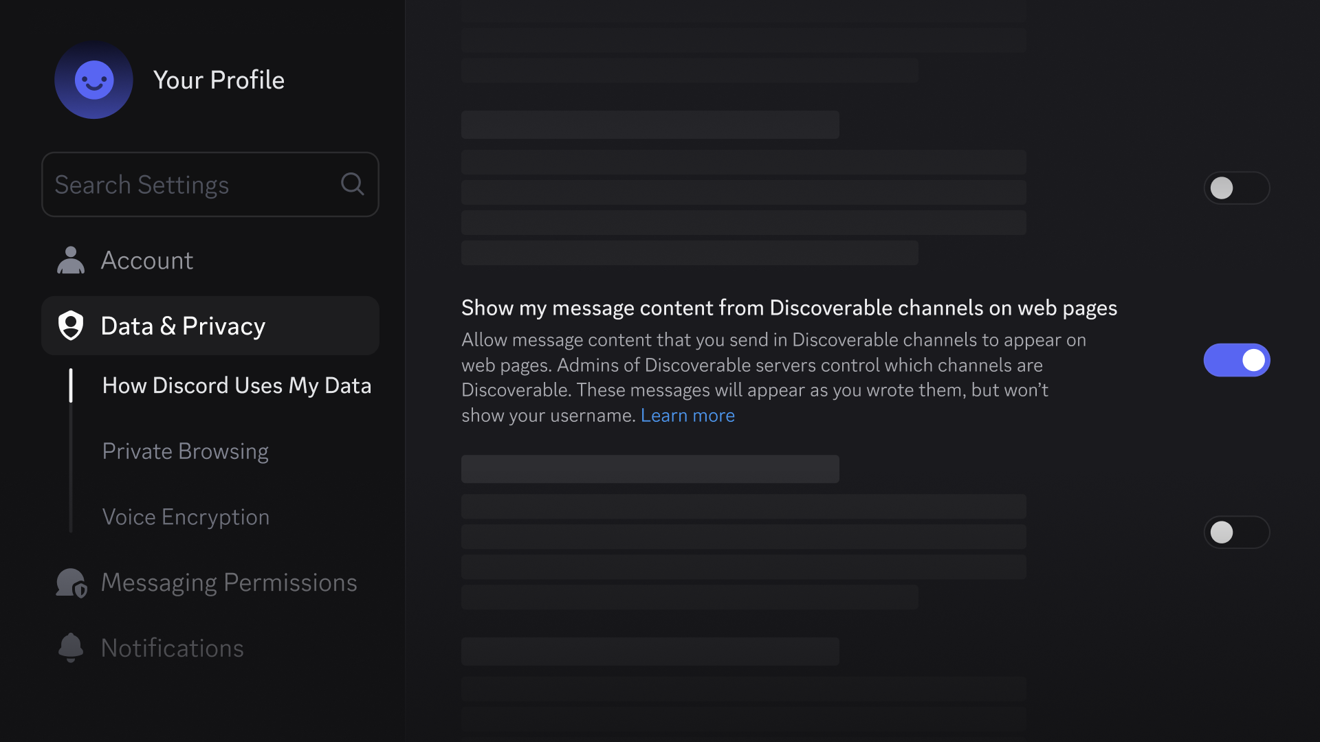 Messages in certain large public Discord servers will be searchable on the web after December